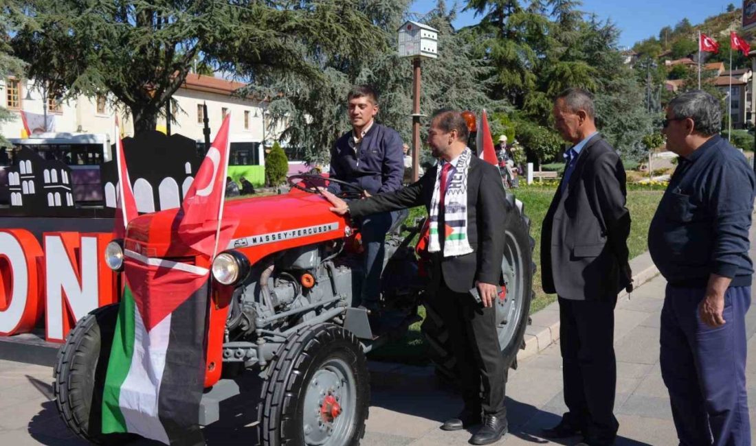 Kastamonu’da çiftçilik yapan bir vatandaş satışa çıkarttığı traktöründen elde edilecek