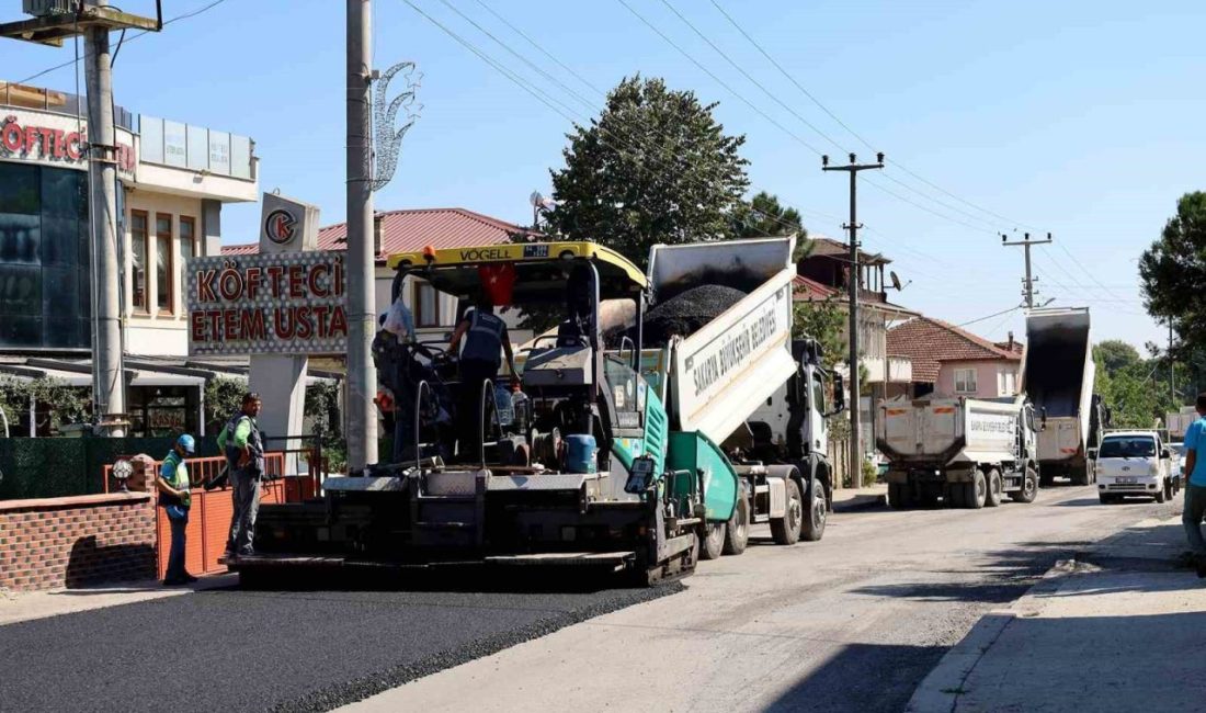 Sakarya Büyükşehir Belediyesi, Serdivan Kazımpaşa Mahalle’sindeki önemli arterlerinden biri olan