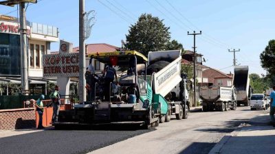 Sakarya Büyükşehir Belediyesi, Serdivan Kazımpaşa Mahalle’sindeki önemli arterlerinden biri olan