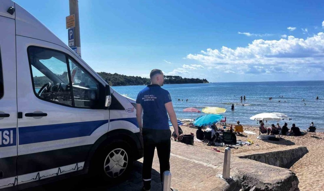 Kocaeli sahillerinde yaz boyunca 216 kişiye sağlık hizmeti verildi Kocaeli Büyükşehir Belediyesine bağlı Nakil Ambulans Birimi, 15 Haziran-15 Eylül