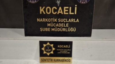 Kocaeli Emniyet Müdürlüğü ekiplerince İzmit ve Gebze ilçelerinde düzenlenen uyuşturucu