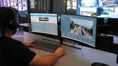 Kocaeli Büyükşehir Belediyesi Ulaşım Yönetim Merkezi, kent genelindeki ana arterleri