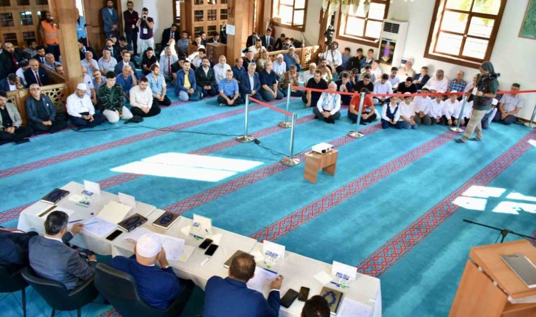 Kuran-ı Kerim’i Güzel Okuma Yarışması Türkiye finali Bilecik’te yapıldı Diyanet İşleri Başkanlığı tarafından her yıl Camiler ve Din Görevlileri