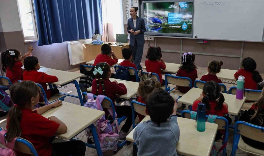 Minikler ‘Su Müfettişi’ eğitimleri ile tasarruf konusunda örnek oluyor SASKİ, yeni eğitim-öğretim yılının Su Müfettişi eğitimlerine Sapanca Kemal Yener