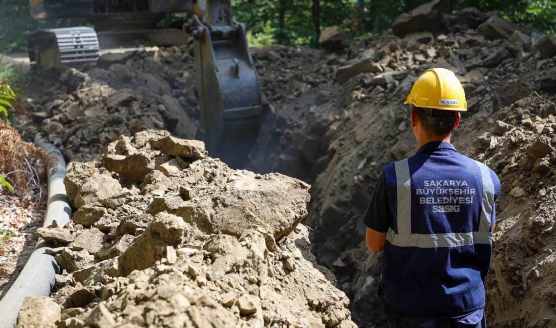 SASKİ, Geyve’nin 3 farklı bölgesinde yürüttüğü çalışmalarda 3 yeni içme