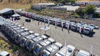 Osmaneli Belediyesi, Türkiye Belediyeler Birliği (TBB) tarafından hibe edilen araç