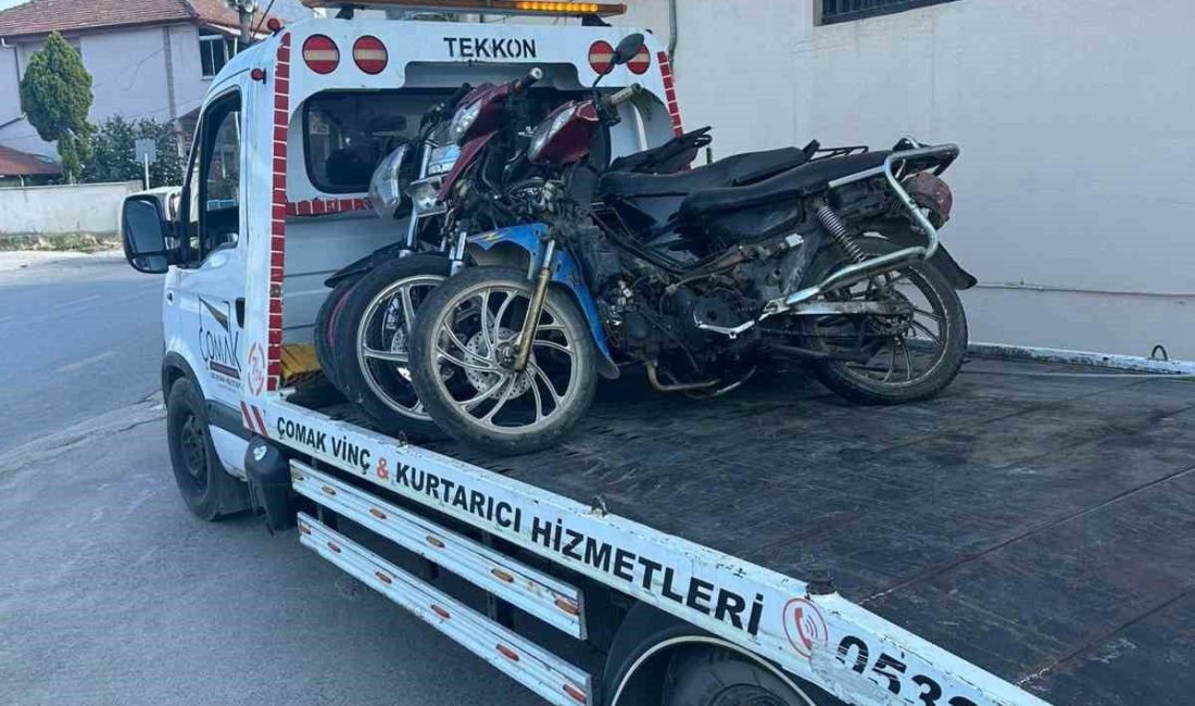 Sakarya’nın Karapürçek ilçesinde polis ekiplerince üç ayda gerçekleştirilen motosiklet denetiminde