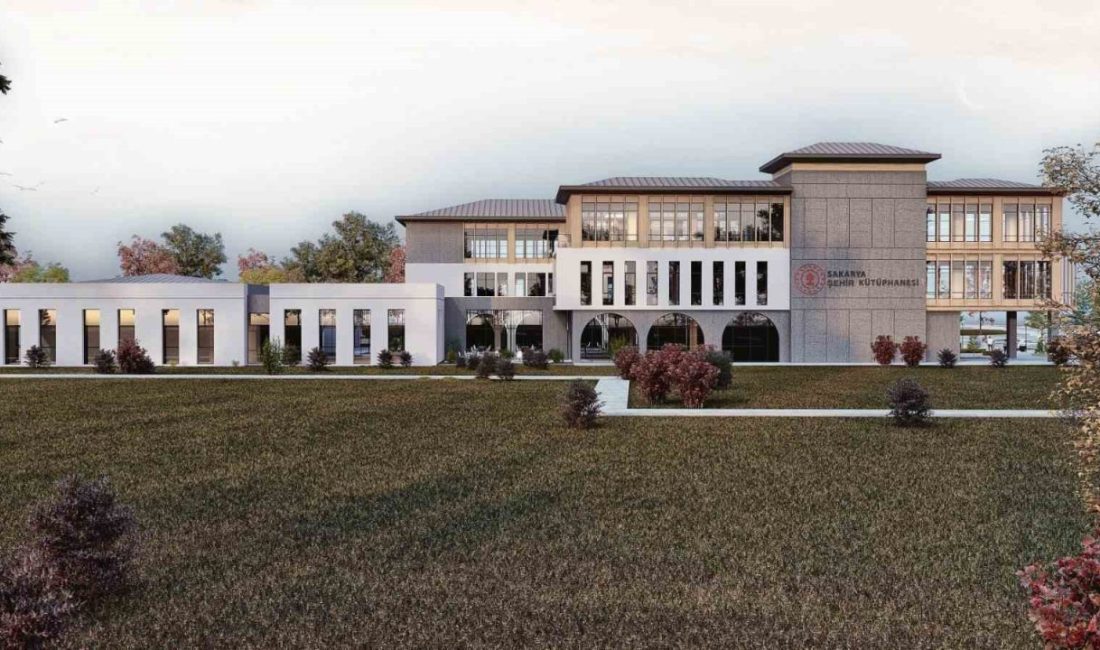 Sakarya Şehir Kütüphanesi için 5 Eylül Cuma günü ihaleye çıkılıyor.