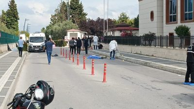 Yalova adliyesine tanık olarak ifade vermeye gelen bir kişi husumetlisi