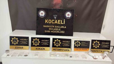 Kocaeli Emniyet Müdürlüğü Narkotik Suçlarla Mücadele Şube Müdürlüğü ekipleri, İzmit,