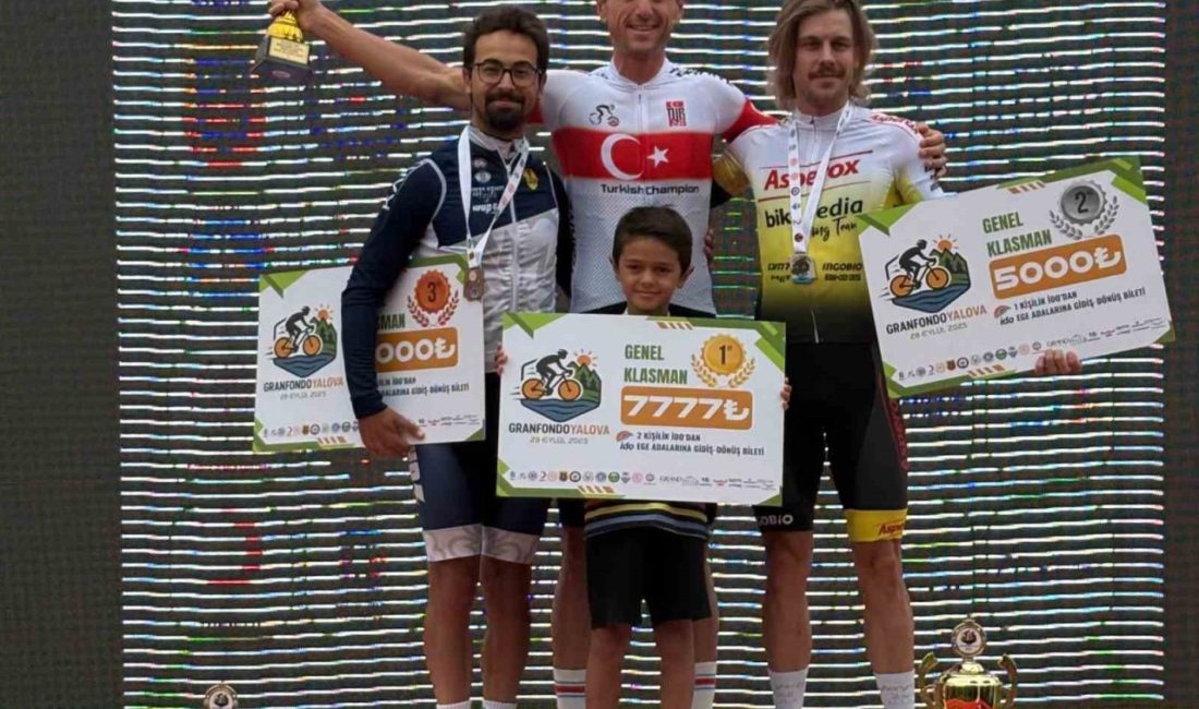 Bilecikli bisiklet sporcusu Mert Hüner, Yalova’da düzenlenen 1. Uluslararası Yalova