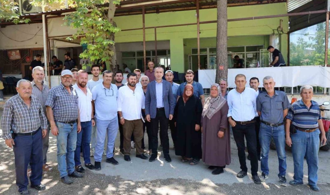 Bilecik İl Tarım ve Orman Müdürü Çetin Ayvalık, Yeniköy’de tarımsal