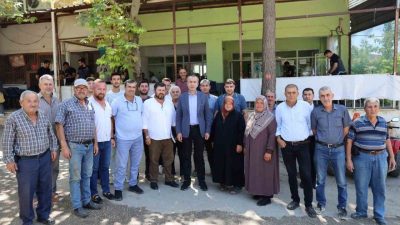 Bilecik İl Tarım ve Orman Müdürü Çetin Ayvalık, Yeniköy’de tarımsal