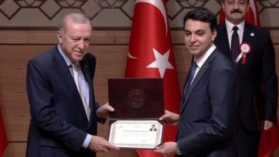 Cumhurbaşkanı Recep Tayyip Erdoğan’ın katılımıyla gerçekleştirilen 110. Dönem Kaymakamlık Kura