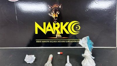 DÜZCE (İHA) – Düzce’de 19 ayrı suç kaydı bulunan şüpheli,