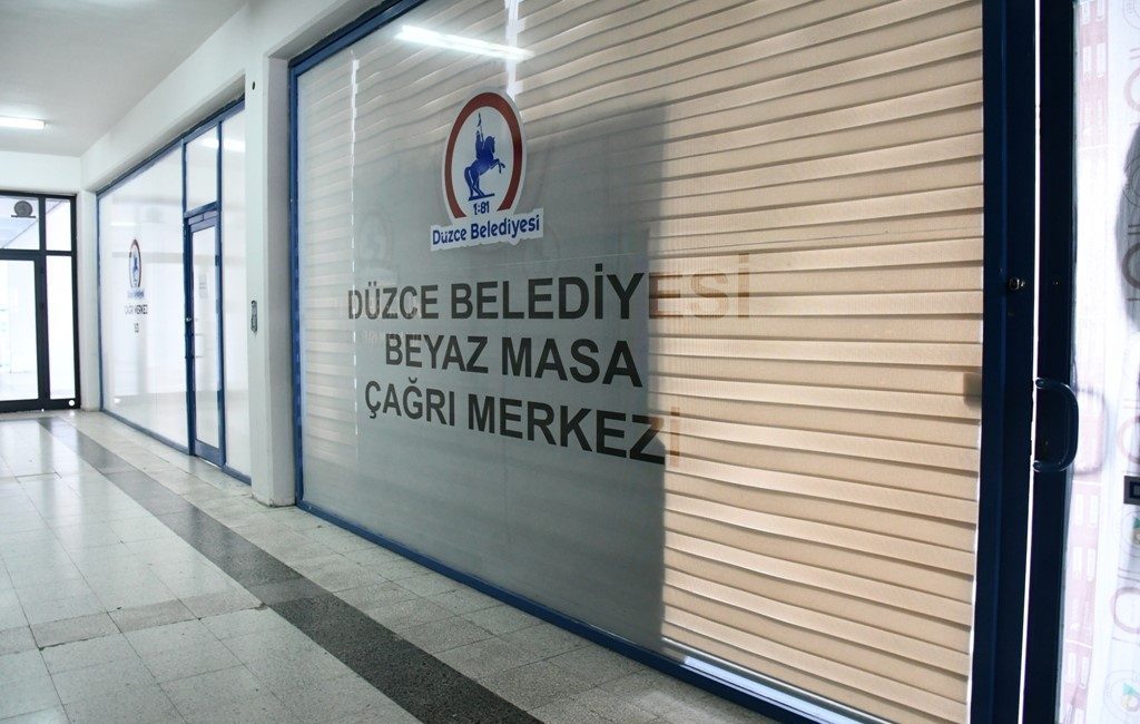Düzce Belediyesi Beyaz Masa Servisi 2025 yılının ilk 9 aylık