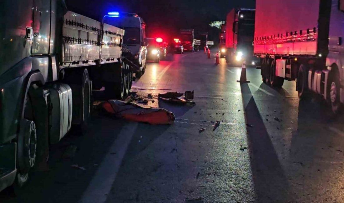 Anadolu Otoyolu’nda feci kaza: Genç tır şoförü lastik değiştirirken başka bir tırın altında kaldı Anadolu Otoyolu Sakarya geçişinde emniyet şeridinde durarak patlayan tırın lastiğini