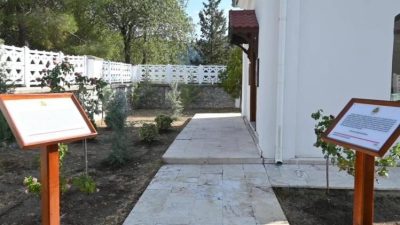 Bilecik’in İnhisar ilçesinde bulunan Abdullah Mihalgazi Türbesi, Kaymakam Mücahit Ünal’ın