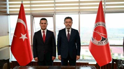 Tarım ve Orman Bakanı İbrahim Yumaklı, Kastamonu Üniversitesi Rektörü Prof.