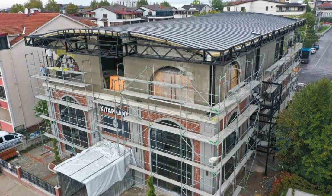 Başiskele’deki Kitaphane’nin kapasitesi artırılıyor Başiskele’de 2022 yılında hizmete giren halk kütüphanesi Kitaphane’de, kapasite artırma