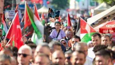 Sakarya Büyükşehir Belediye Başkanı Yusuf Alemdar, Sakarya’da pazar günü Filistin’in