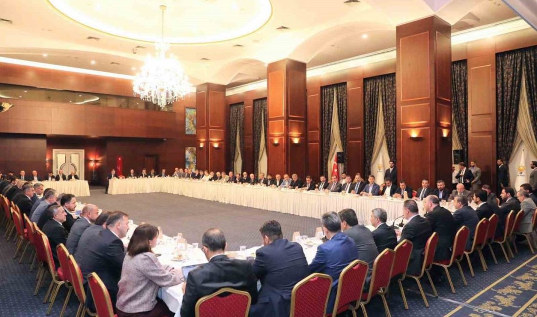 Başkan Yıldırım, il başkanları toplantısına katıldı AK Parti Bilecik İl Başkanı Serkan Yıldırım, AK Parti Genel