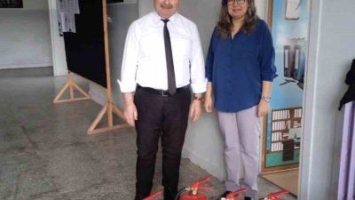 Bayırköy Belediyesi, kamu kurumlarında bulunan yangın söndürme tüplerinin bakım ve