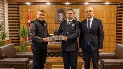 Bilecik İl Emniyet Müdürü Gökalp Şener, baş komiserliğe terfi eden