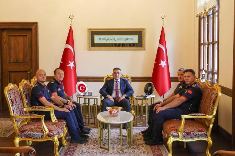 Bilecik Valisi Faik Oktay Sözer, 25 Eylül İtfaiye Haftası dolayısıyla