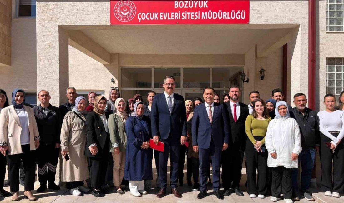 Bilecik’te Çocuk Evleri Sitesi Müdürlüğü’nde anlamlı buluşma Bilecik’te Çocuk Evleri Sitesi Müdürlüğü’nde, çocukların geleceğine dair önemli fikir