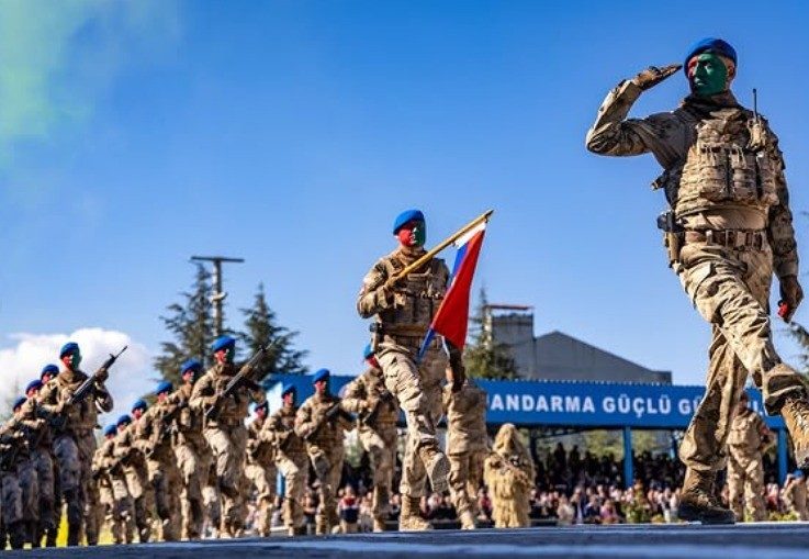 Bilecik Jandarma Eğitim Komutanlığında, 2025 yılı eylül celbi erleri için