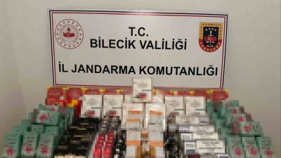 Bilecik’in Söğüt ilçesinde yasa dışı tütün ve makaron ticaretine yönelik