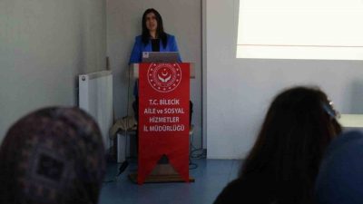 Bilecik’te kadına yönelik şiddetin önlenmesine yönelik farkındalık seminerleri düzenlendi. Bilecik
