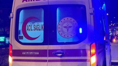 Bilecik’te seyir halindeki motosiklet ile kamyonet çarpışması sonucu meydana gelen