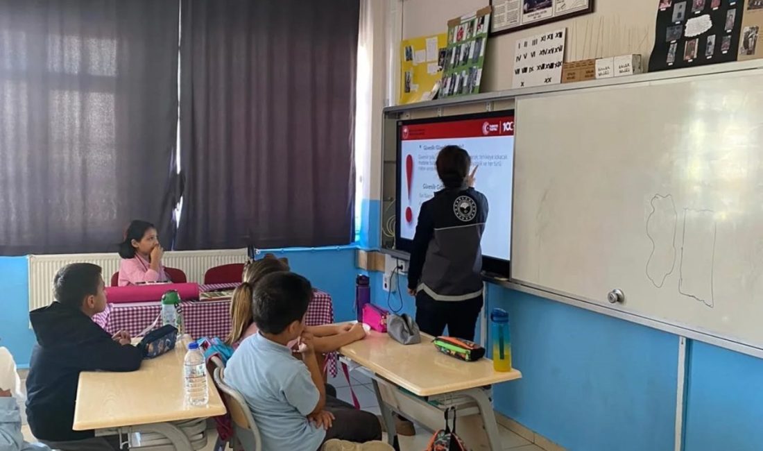 Bilecik’te öğrencilere gıda güvenilirliği eğitimi Tarım ve Orman Bakanlığının stratejik hedefleri doğrultusunda öğrencilerde gıda bilincini