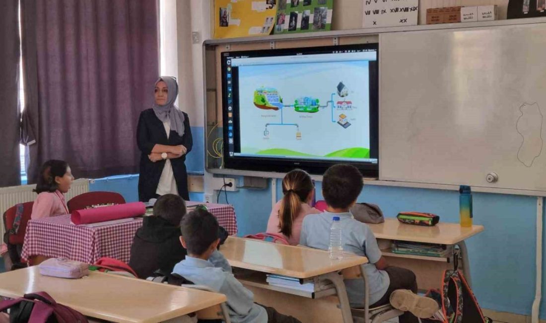 Bilecik’te ilkokul öğrencilerine suyun önemi ve doğru kullanım alışkanlığı kazandırmak