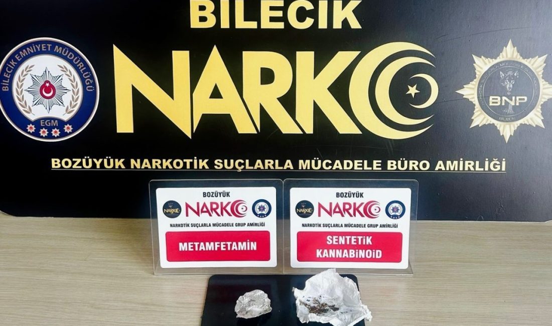 Bilecik’te uyuşturucu operasyonu: 1 şüpheli yakalandı Bilecik’te polis ekiplerince düzenlenen uyuşturucu operasyonunda 1 kişi yakalandı. Bilecik