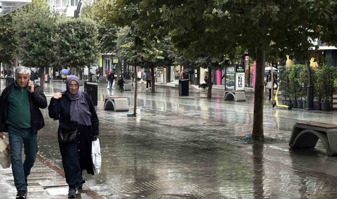 Bolu’da yağmur etkili oldu Bolu’da sabah saatlerinde başlayan yağmura hazırlıksız yakalanan vatandaşlar zor anlar