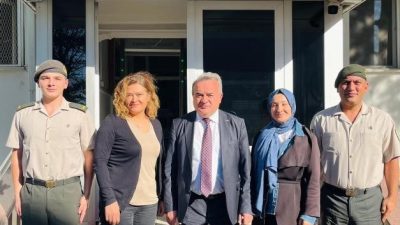 Bozüyük Kaymakamı Adem Öztürk, Bozüyük Askerlik Şubesi Başkanlığı ve Bölge