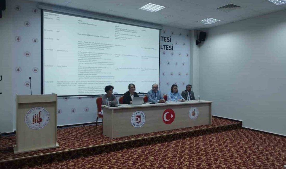 BŞEÜ’ de akademik kurul toplantısı yapıldı Bilecik Şeyh Edebali Üniversitesi (BŞEÜ) İktisadi ve İdari Bilimler Fakültesi,