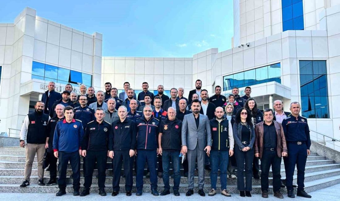 Kocaeli Afet Yangın Grubu, kasım ayında başlayacak olan Ulusal Düzey