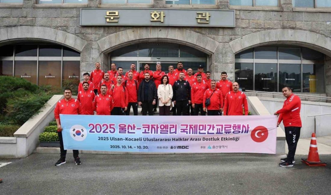 Kocaeli Büyükşehir Belediyesi Mehter Takımı, Güney Kore’nin Ulsan şehrinde düzenlenecek