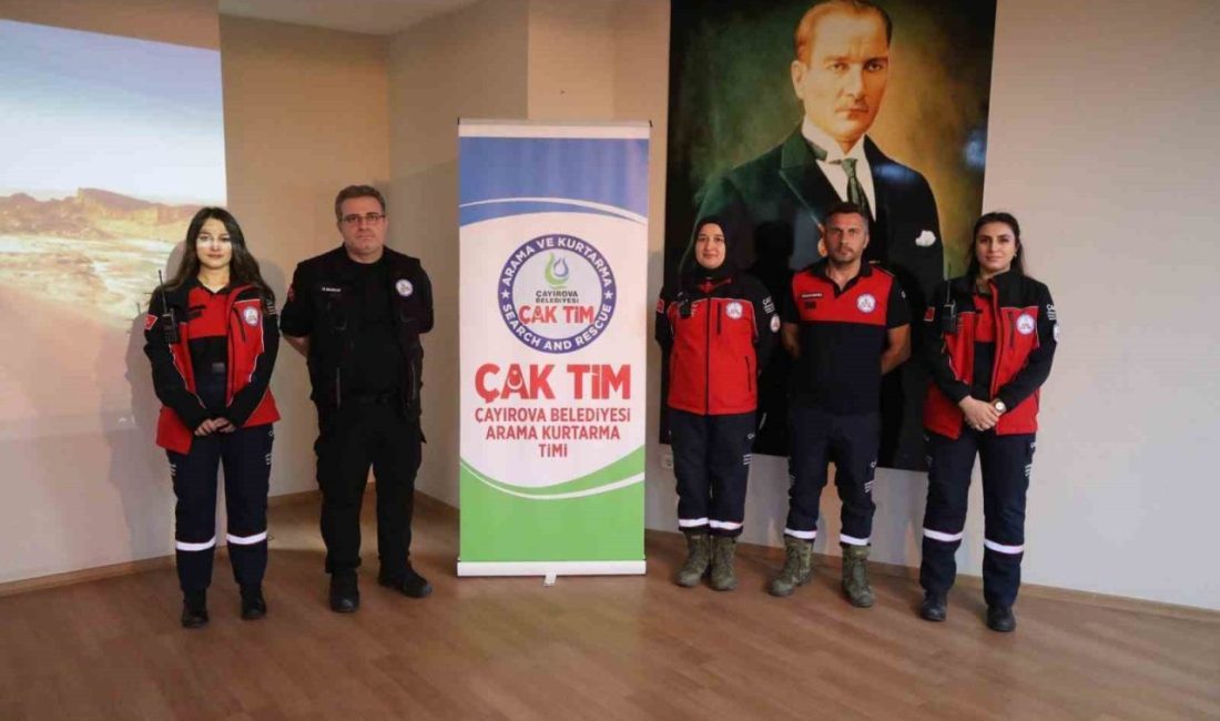 ÇAK-TİM’den kaymakamlık personeline deprem eğitimi Çayırova Belediyesi Arama Kurtarma Timi (ÇAK-TİM), KaymakamlıK personellerine deprem anı
