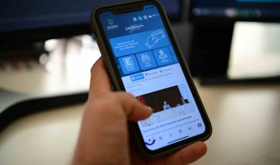 Çayırova Belediyesi, dijital belediyecilikte yeni bir adım atarak mobil uygulamasını