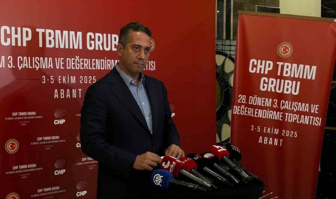 CHP’nin TBMM Grubu Çalışma ve Değerlendirme Toplantısı’nın kapanış programında konuşan