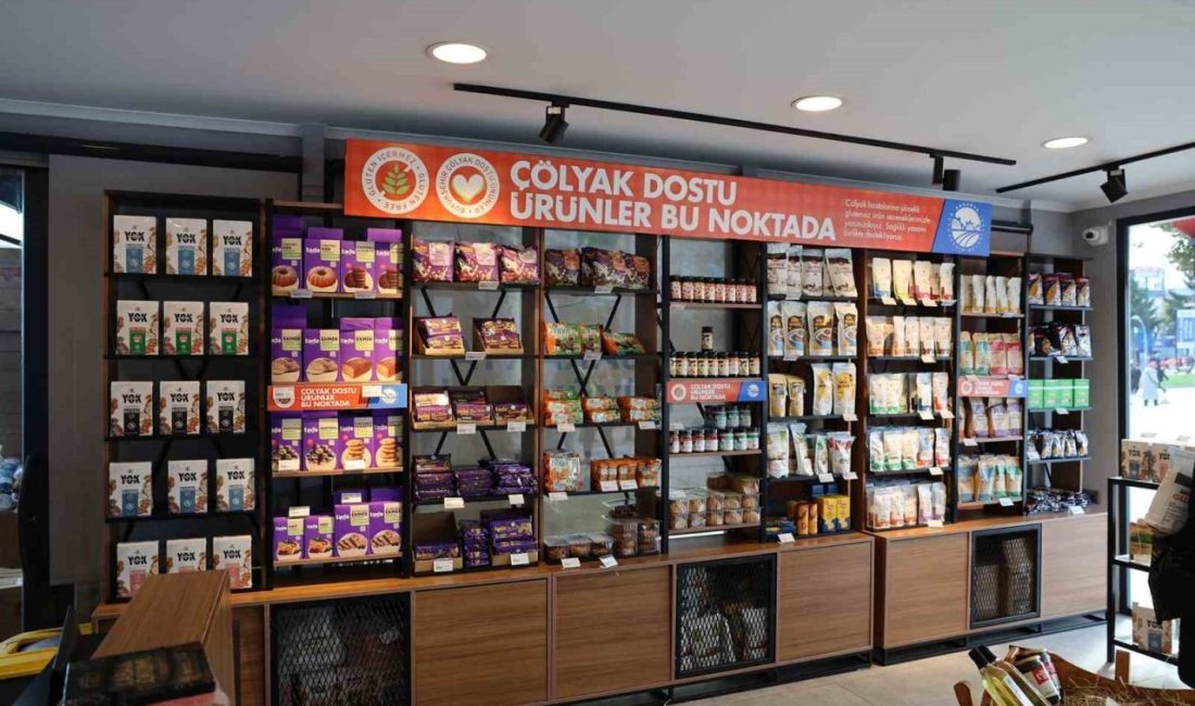 Çölyak hastalarına büyük kolaylık: Glütensiz ürün satış noktası yoğun ilgi görüyor Sakarya Büyükşehir Belediyesi tarafından Demokrasi Meydanı’nda hizmete açılan Çölyak Ürün