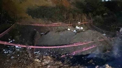 Bilecik’in Pazaryeri ilçesine bağlı Dereköy köyü Yukarı Baraj Altı mevkiinde