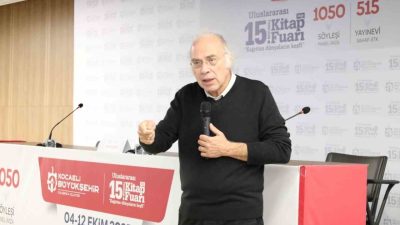 Kocaeli’de kitap fuarına katılan Dr. Yavuz Dizdar, su ihtiyacının kola