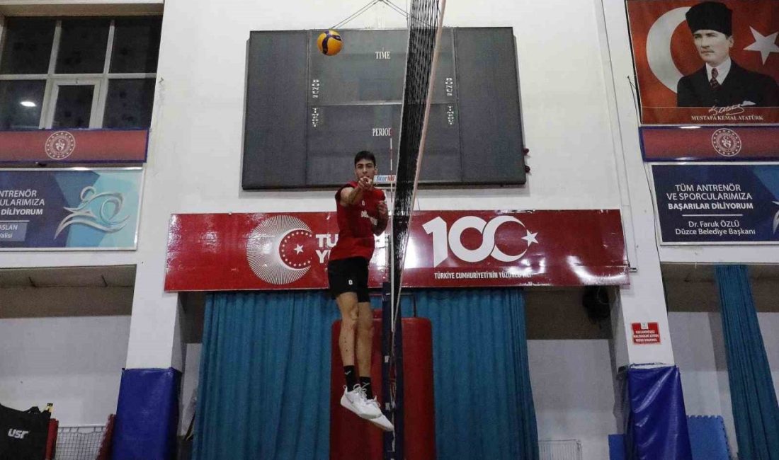 Düzce Belediyesi Spor Akademisi, Fenerbahçe ile karşılaşacak Türkiye Voleybol Federasyonu Erkekler 1. Ligi’nde mücadele eden Düzce Belediyesi