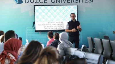 Düzce Üniversitesi Araştırma Dekanlığı tarafından düzenlenen “Erasmus+ KA220 Projeleri Atölyesi”